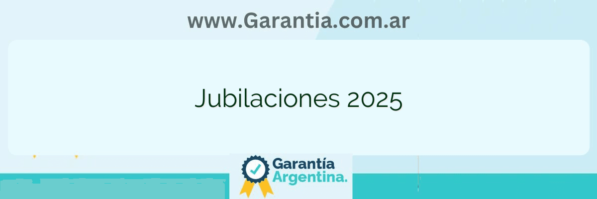 Jubilaciones 2025